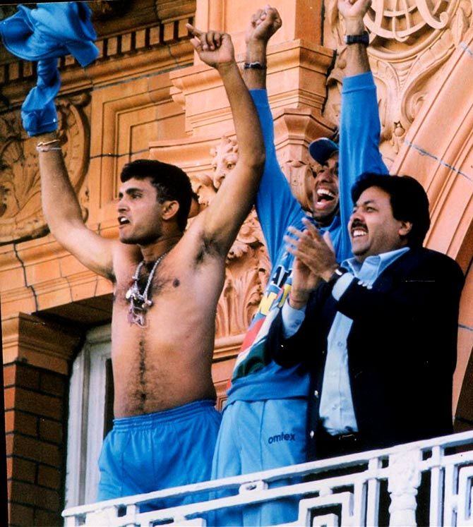 When Sourav Ganguly took off his shirt on this day in 2002