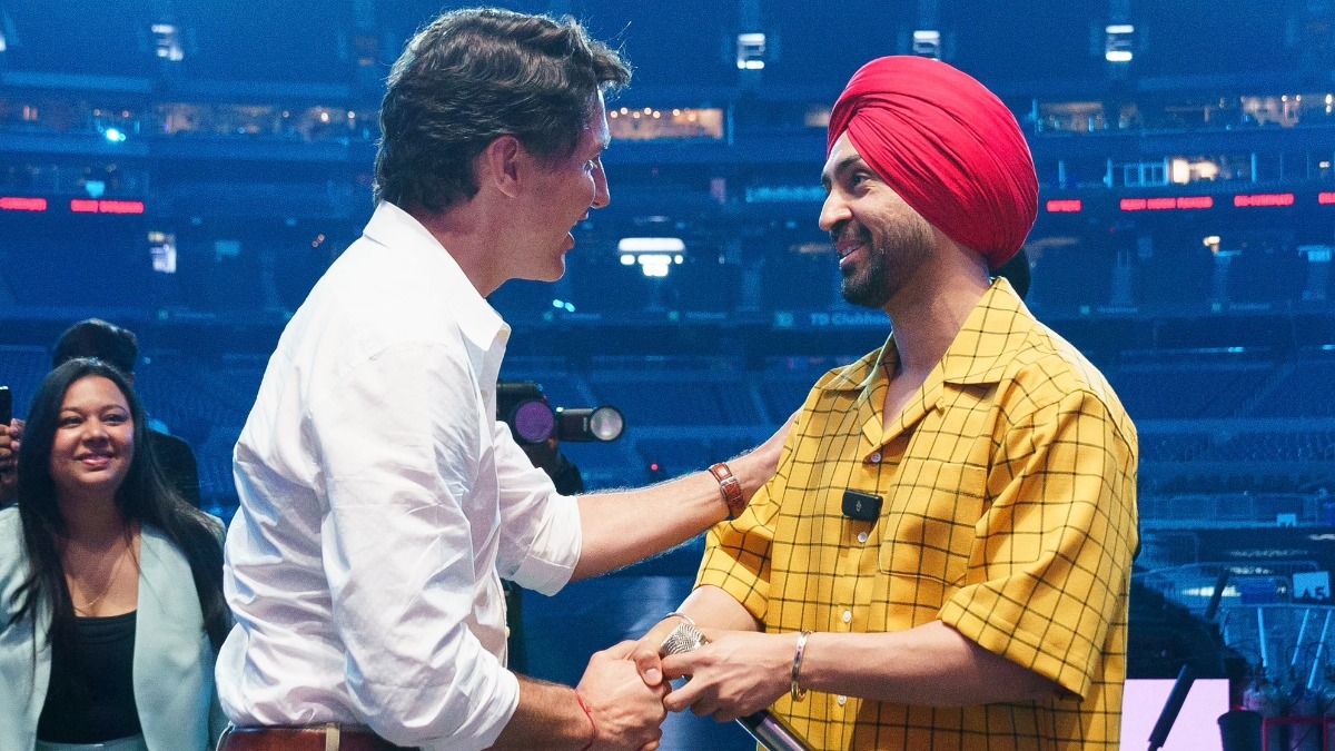 A meeting between Justin Trudeau and Diljit Dosanjh is held in Toronto